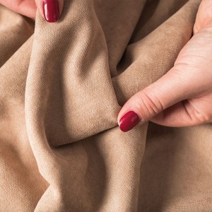 MILAS Tkanina dekoracyjna, wysokość 290 cm, kolor kawowy