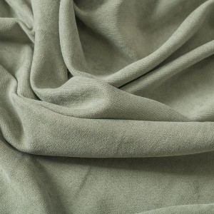 MILAS Tkanina dekoracyjna, wysokość 290 cm, kolor szarozielony