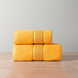NAOMI, ręcznik kolor szafranowy 70x140cm