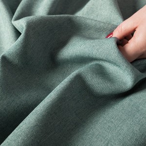 IBIZA Tkanina dekoracyjna, wysokość 300 cm, kolor jasny turkusowy