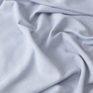 MILAS Tkanina dekoracyjna, wysokość 290 cm, kolor pastelowy niebieski