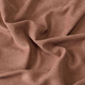 MILAS Tkanina dekoracyjna, wysokość 290 cm, kolor chłodny ceglasty