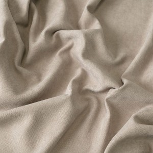 MILAS Tkanina dekoracyjna, wysokość 290 cm, kolor szaro-beżowy