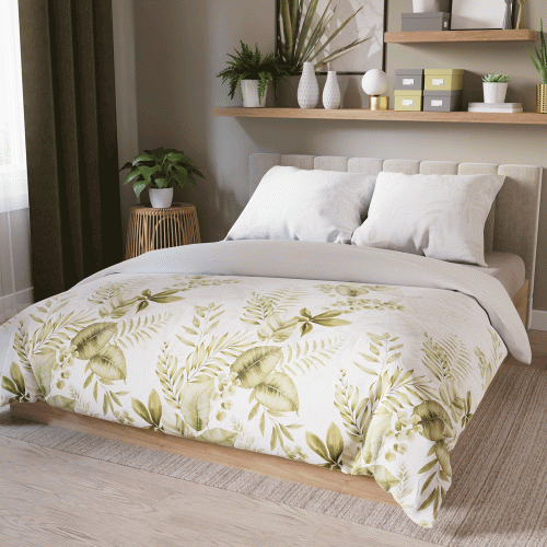 LIGIERO Komplet pościeli z bawełny satynowej 160x200 cm