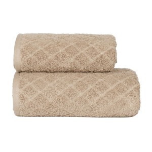 OLIWIER Ręcznik, 50x90 cm, kolor ciemny beżowy