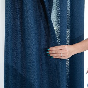 JODEŁKA Tkanina dekoracyjna, wysokość 300 cm, kolor niebieski