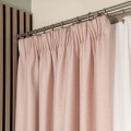 MOLLY Zasłona gotowa na taśmie, 140 x 250 cm, kolor pudrowy róż