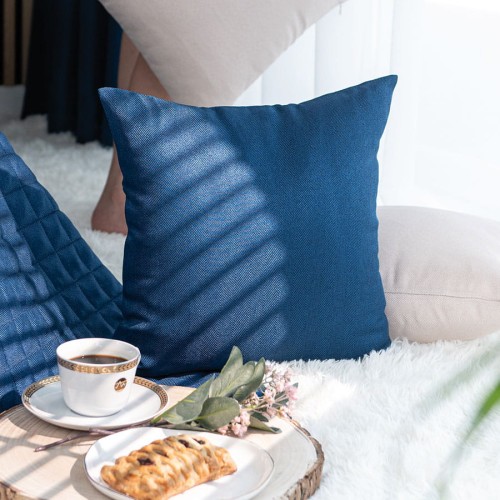 JODEŁKA Poszewka dekoracyjna, 40x40 cm, kolor niebieski