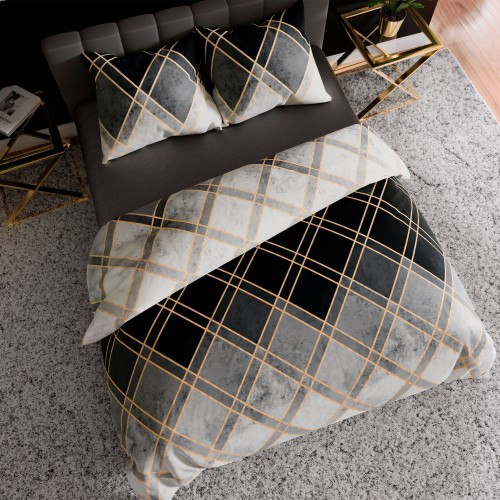 CINDERA Komplet pościeli z bawełny satynowej 160x200 cm