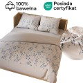 AMALIA Komplet pościeli z bawełny satynowej 160x200 cm